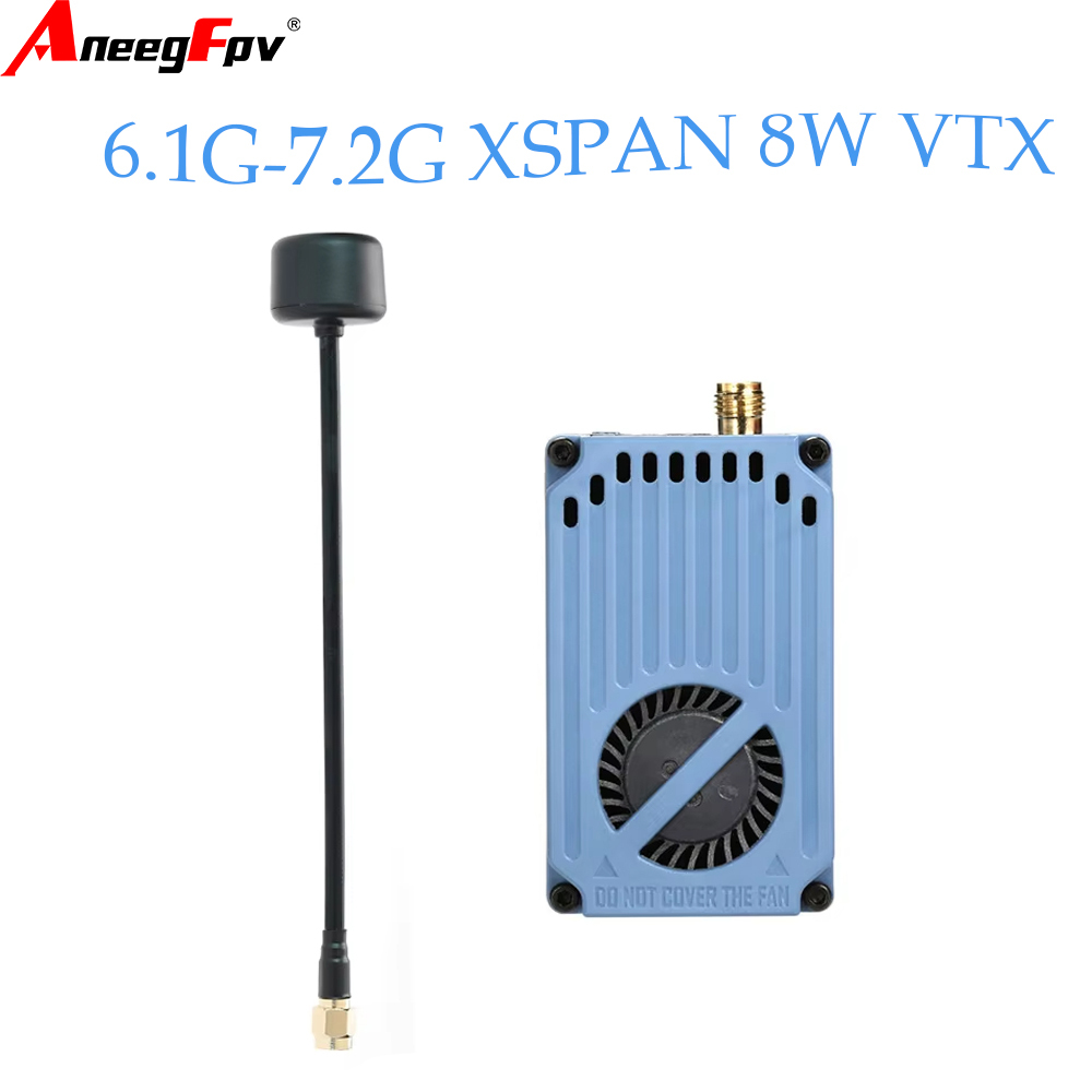 Rc Transmitter - RUSHFPV 6.1‑7.2G 8W X61728 VTX 비디오