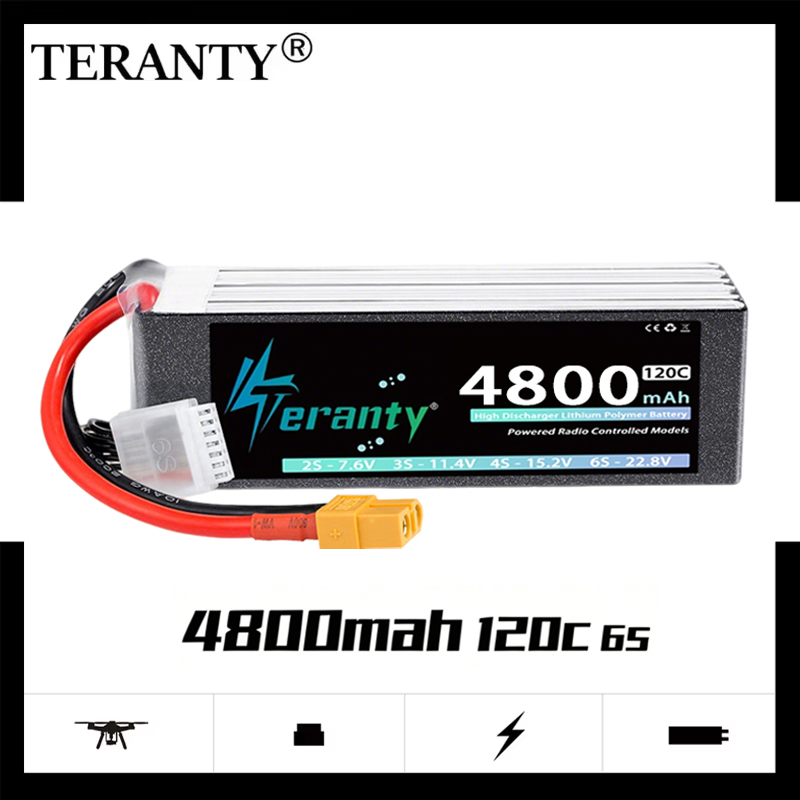 Lipo Battery 6S - TERANTY 6S 4800mAh Lipo 배터리 22.8V