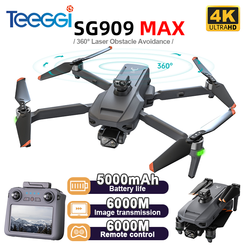 Drone Gimbal - Teeggi SG909 MAX GPS 드론(4K 카메라