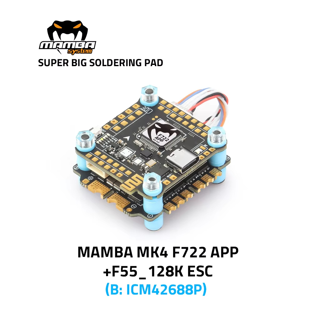 F722 Flight Controller - 디아톤 맘바 F722 APP MK4 WIFI/DJI