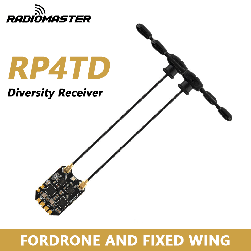 Smoke Stopper - RadioMaster RP4TD ExpressLRS 2.4GHz 다이버시티 수신기(FPV