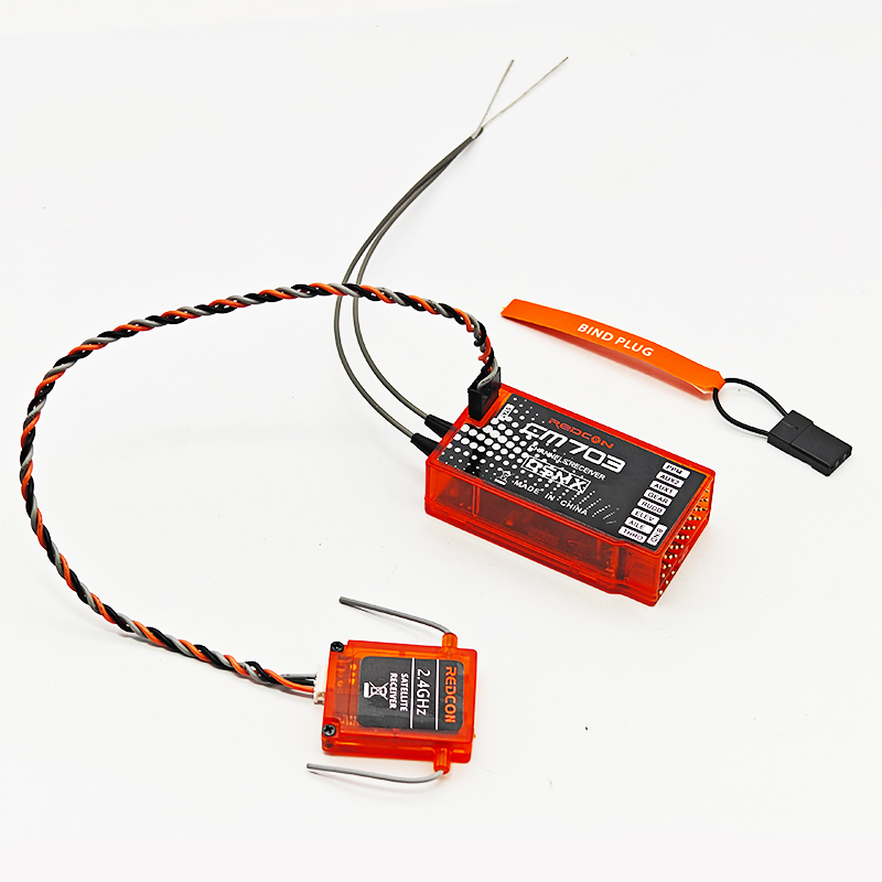 Flight Controller - CM703 7 채널 2.4Ghz RX 수신기(위성