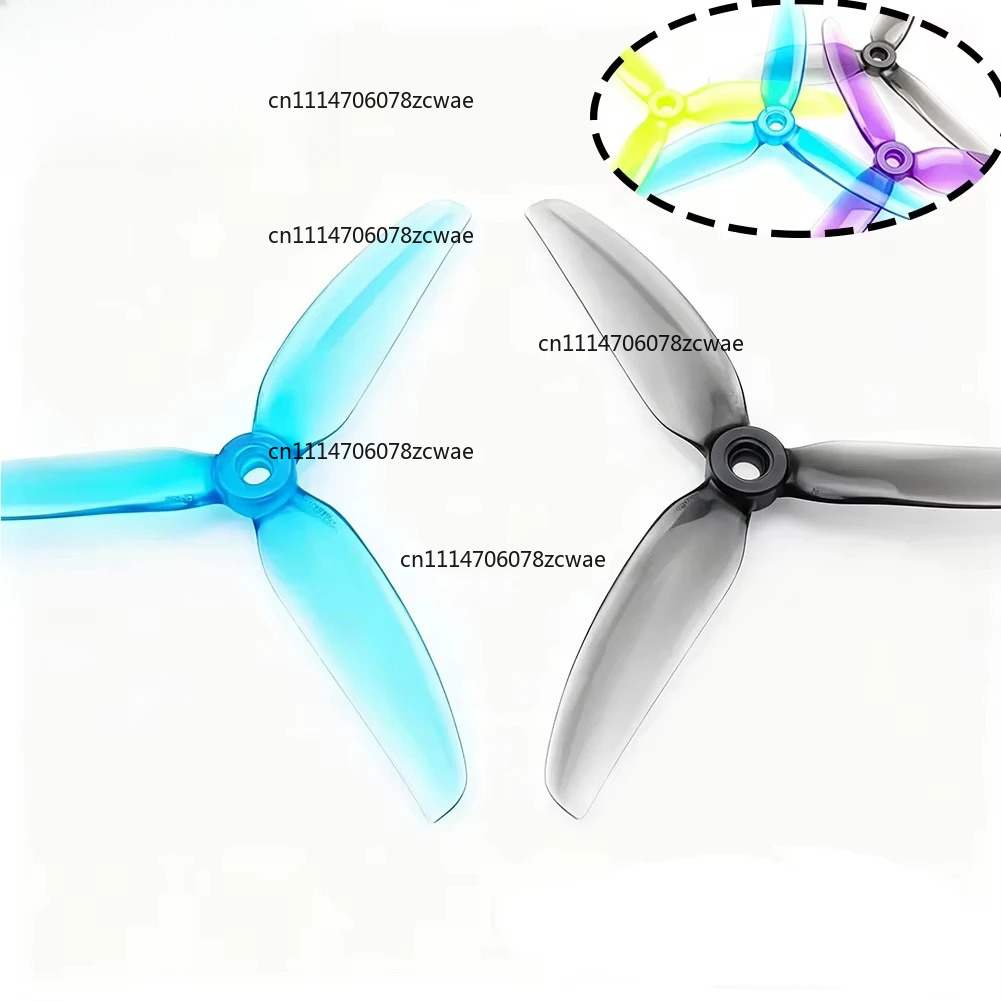 5 Inch Propeller - 4쌍 HQPROP 5X4.3X3 V2S 폴리카보네이트 3블레이드