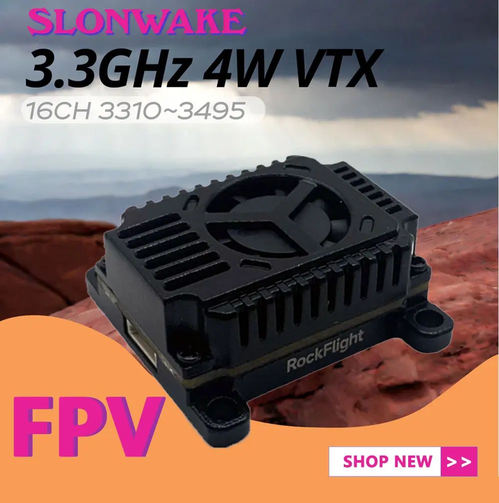 SLONWAKE FPV 3.3G 16채널 4000mW  - Rc Transmitter 리뷰 및 가격