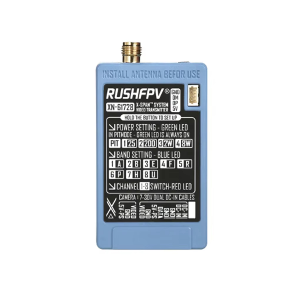 RUSHFPV 6.1‑7.2G 8W X61728 VTX - Rc Transmitter 리뷰 및 가격