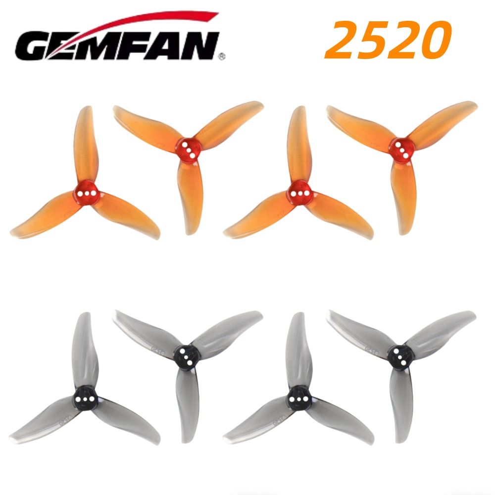4쌍 Gemfan 허리케인 2520 2.5X2X3 3블 - 5 Inch Propeller 리뷰 및 가격