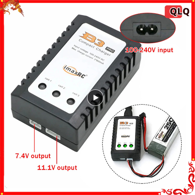 B3pro 컴팩트 2S 3S 리포 리튬 전원 공급 장치 - Balance Charger Rc 리뷰 및 가격