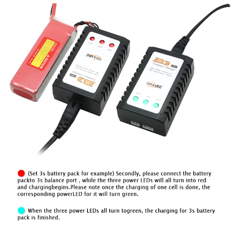B3pro 컴팩트 2S 3S 리포 리튬 전원 공급 장치 - Balance Charger Rc 리뷰 및 가격