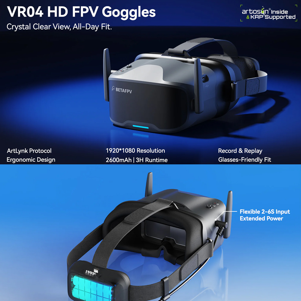 BETAFPV VR04 FPV 고글 HD Pro / H - Fpv Goggles 리뷰 및 가격