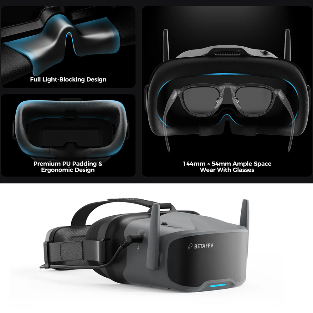 BETAFPV VR04 FPV 고글 HD Pro / H - Fpv Goggles 리뷰 및 가격