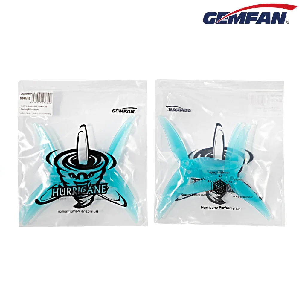 10쌍 (10CW + 10CCW) Gemfan JB 허 - 5 Inch Propeller 리뷰 및 가격