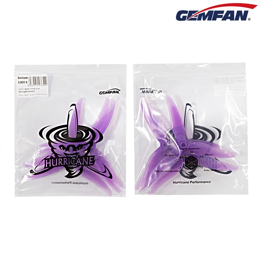 10쌍 (10CW + 10CCW) Gemfan JB 허 - 5 Inch Propeller 리뷰 및 가격