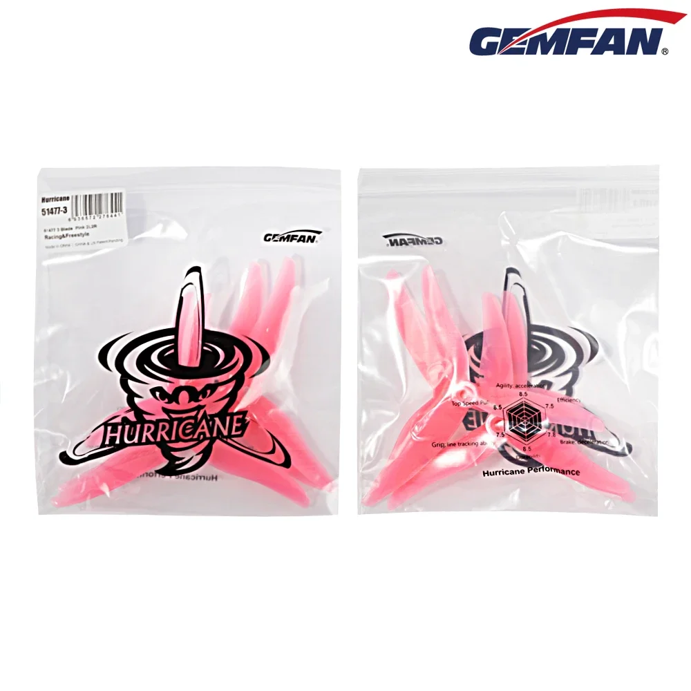 10쌍 (10CW + 10CCW) Gemfan JB 허 - 5 Inch Propeller 리뷰 및 가격