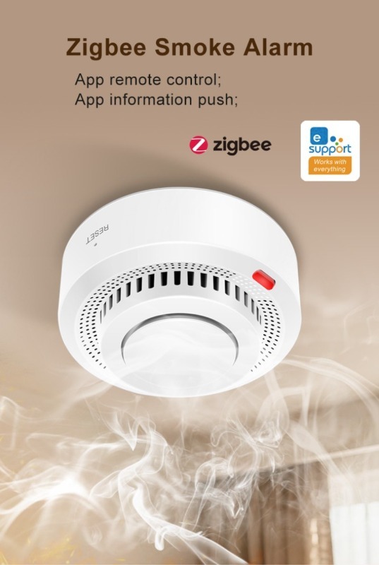 EWelink Zigbee 스마트 연기 감지기 배터리로 - Smoke Stopper 리뷰 및 가격