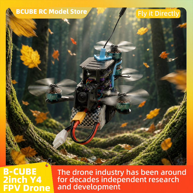 B-CUBE 2인치 Y4 FPV 드론 프레임 키트, 탄 - F722 Flight Controller 리뷰 및 가격