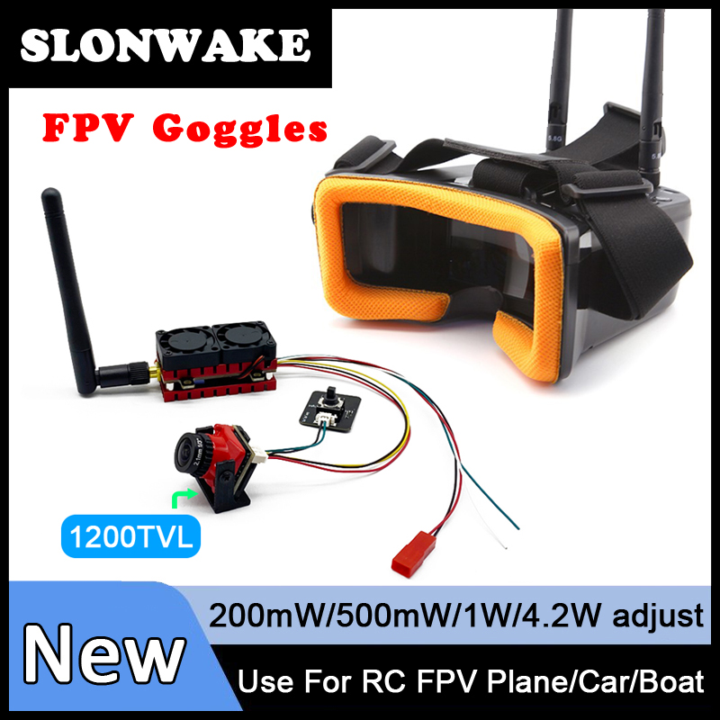 SLONWAKE 5.8G 48CH 4.2W VTX 송신 - Fpv Goggles 리뷰 및 가격