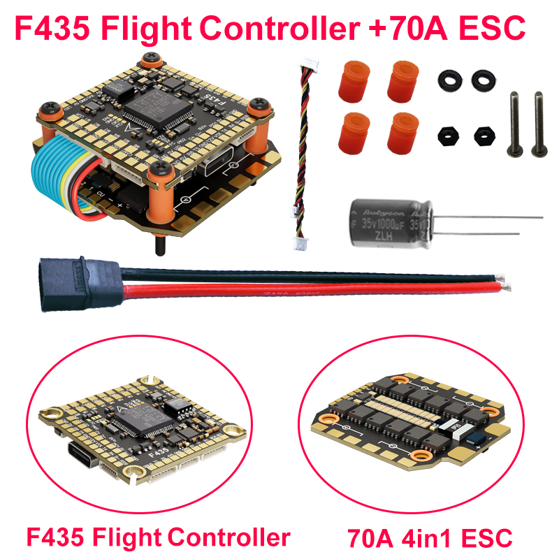 DAKEFPV F435 비행 제어 장치, 3-12S,  - Betaflight Fc 리뷰 및 가격