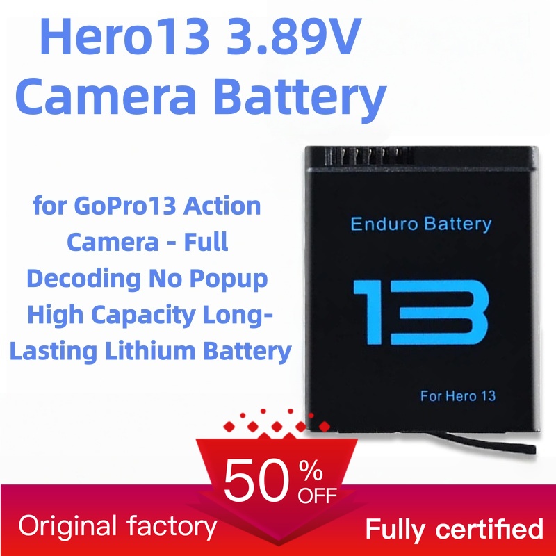 GoPro13 액션 카메라용 Hero13 3.89V 카 - Drone Battery 리뷰 및 가격