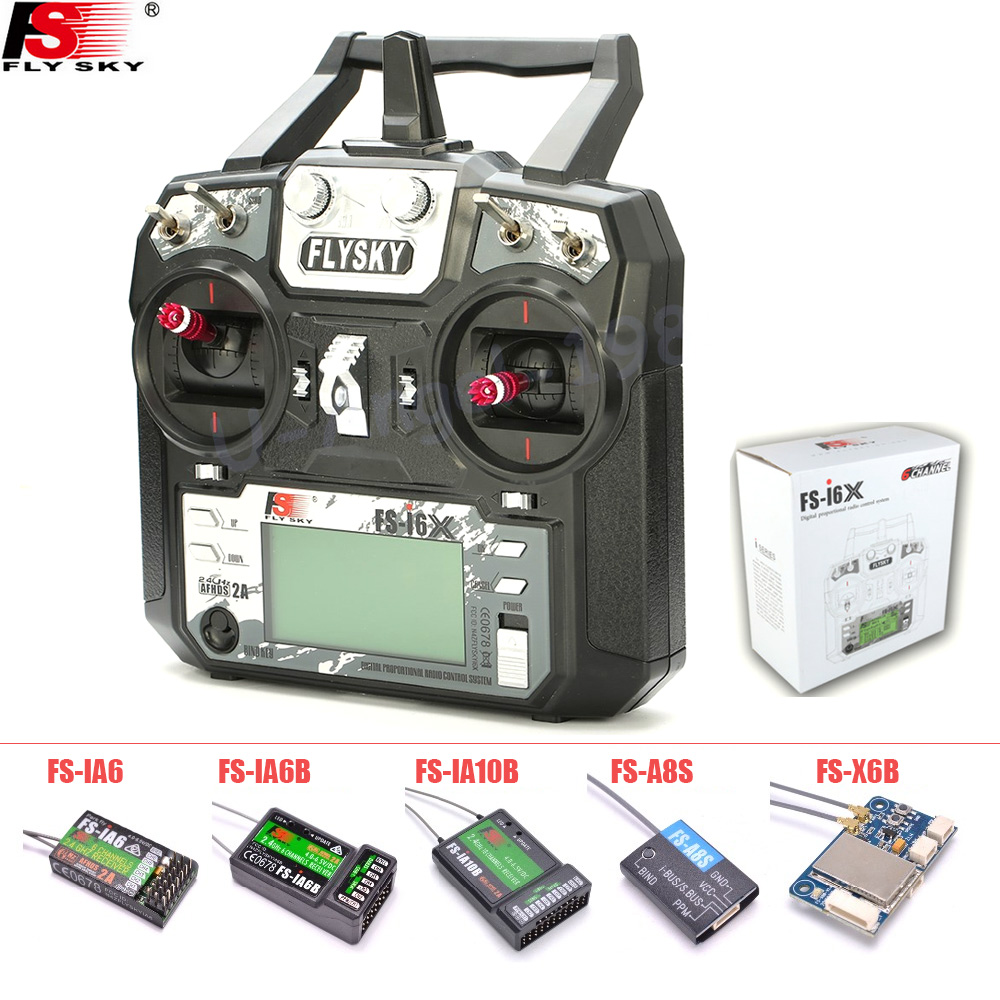 FLYSKY FS-i6X FS i6X 10채널 2.4G - Radio Transmitter 2.4Ghz 리뷰 및 가격