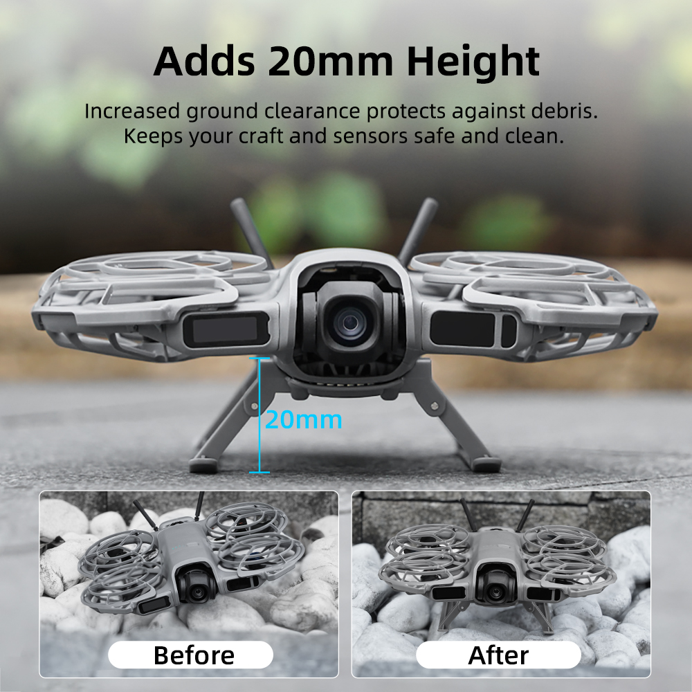 DJI NEO 2 드론용 BRDRC 접이식 랜딩 기어, - Drone Landing Pad 리뷰 및 가격