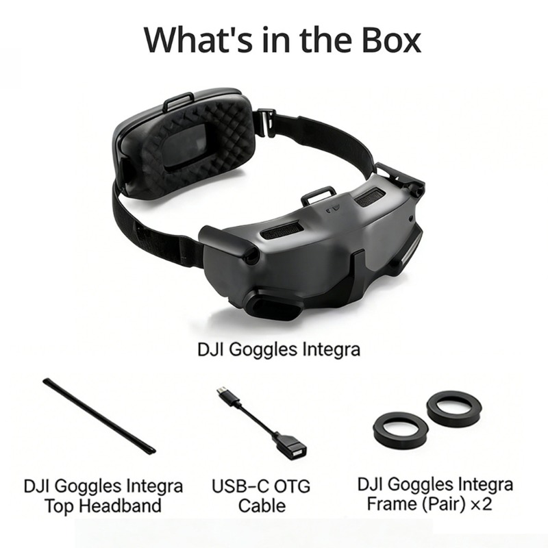 거의 새것과 같은 상태의 DJI FPV 고글 인테그라  - Dji Goggles 리뷰 및 가격