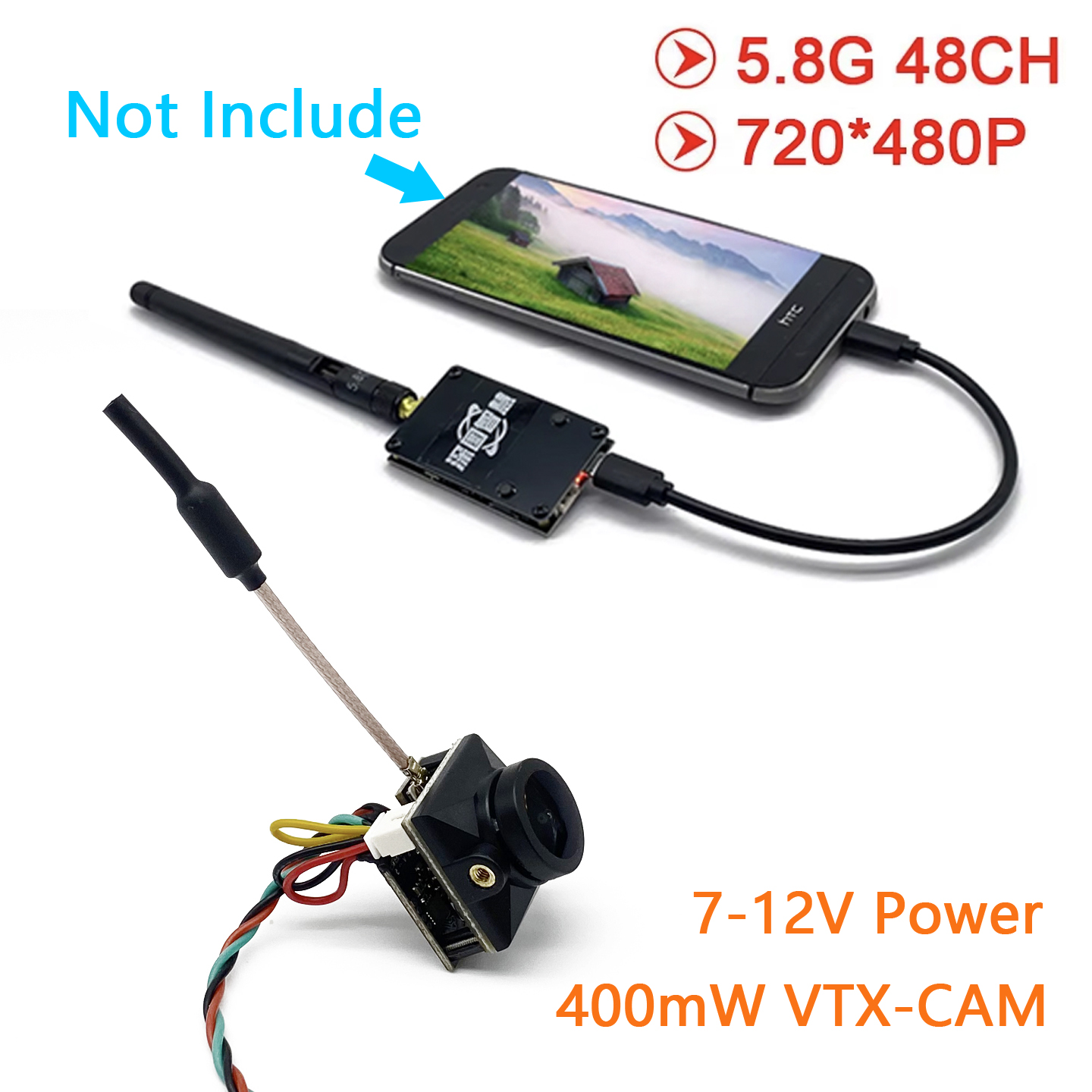 SLONWAKE 5.8G 아날로그 UVC OTG 수신기 - Analog Fpv Camera 리뷰 및 가격
