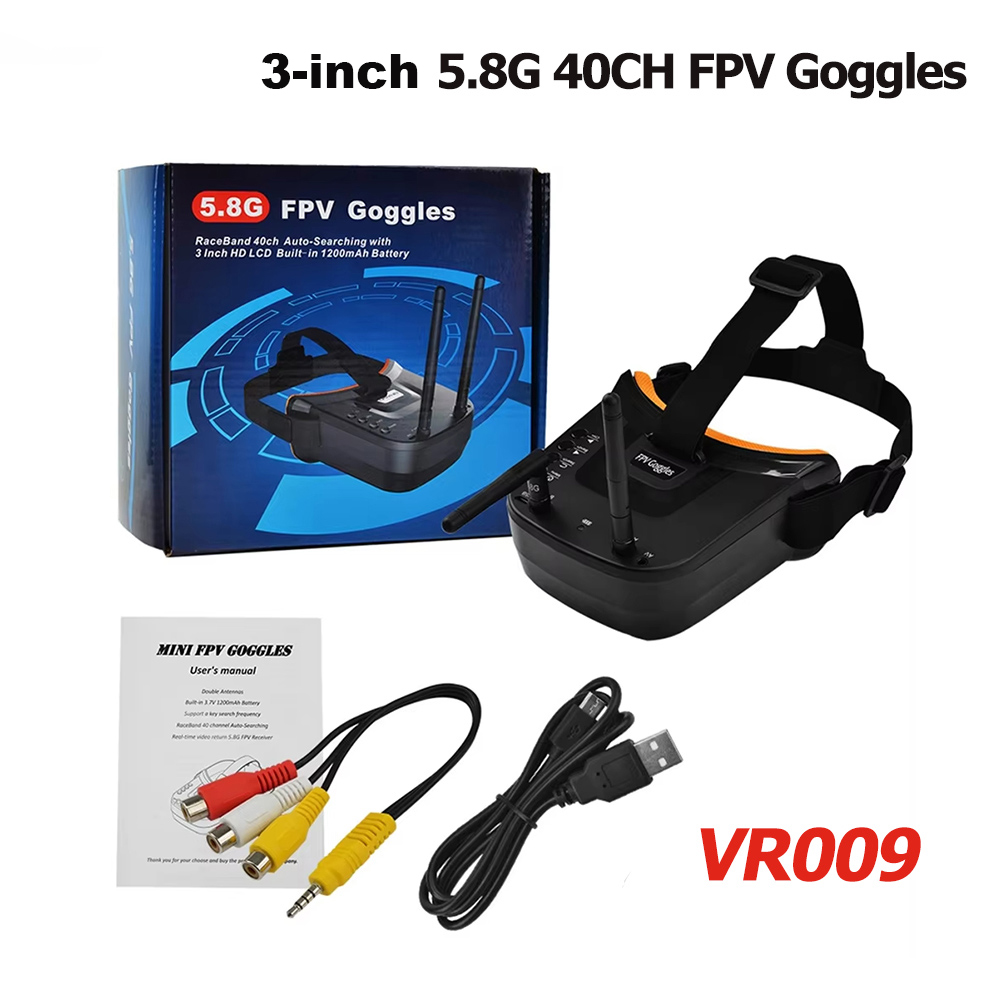 VR009 FPV 비디오 고글 3인치 480*320 L - Fpv Goggles 리뷰 및 가격
