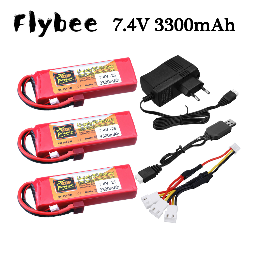 Wltoys용 2S 7.4V 3300mAh Lipo 배 - Balance Charger Rc 리뷰 및 가격
